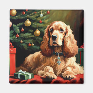 Íman Cocker Spaniel Natal