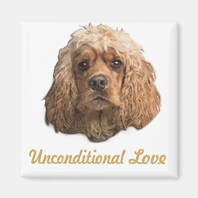 Íman cocker Spaniels (Frente)