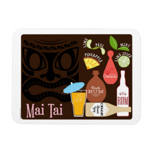 Íman Cocktail do bar do MAI TAI Tiki
