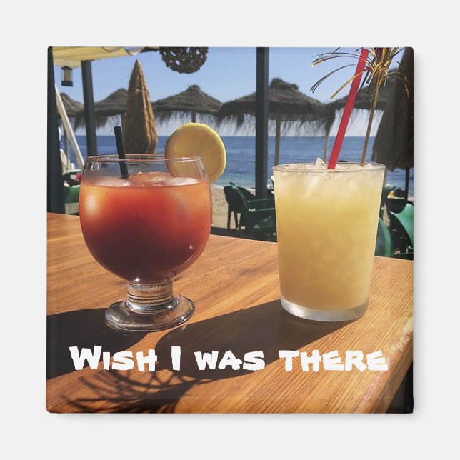 Íman Cocktails pelo mar (Frente)