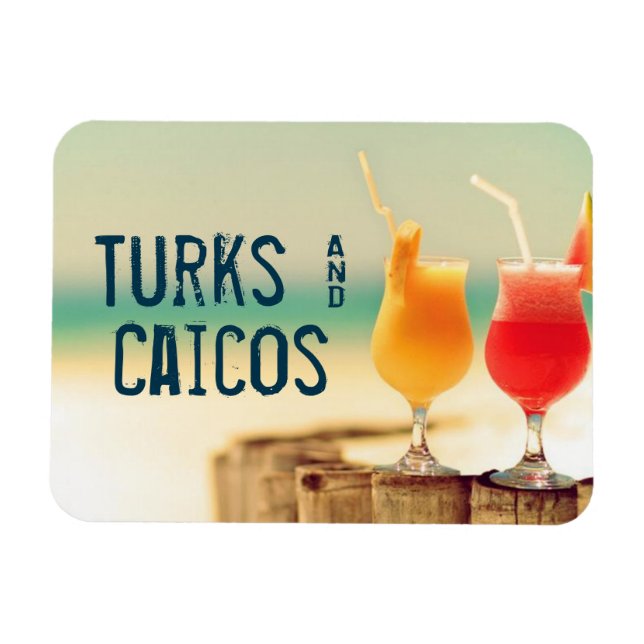 Íman cocktails Turks e Caicos (Horizontal)