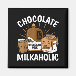 Íman Cocolate Milkaholic Comida Leite Cotações do Prato