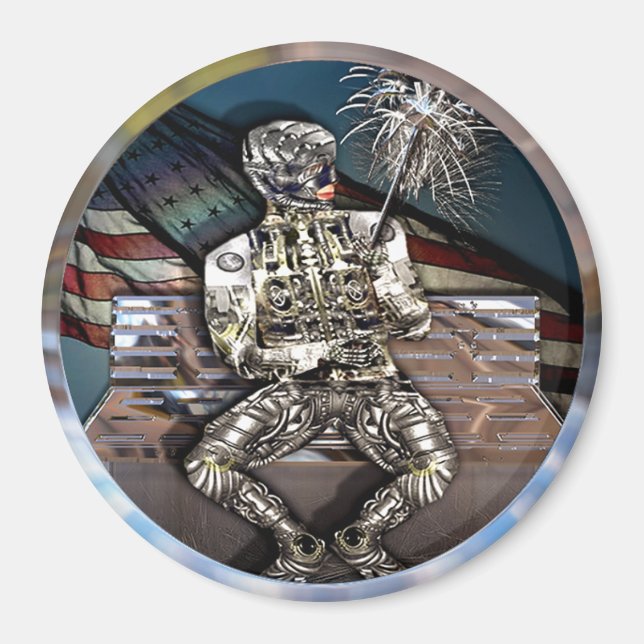 Íman Codificado para a Liberdade (Frente)