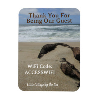Íman Código de Acesso WiFi Casa de Praia Casa Costeira