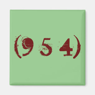Íman Código de área 954