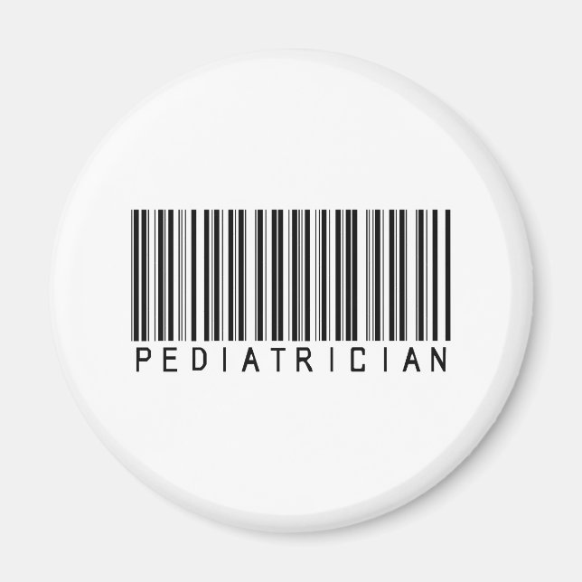 Íman Código de Bar Pediátrico (Frente)