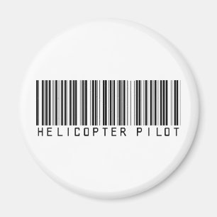 Íman Código de barras piloto do helicóptero