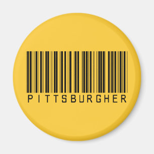 Íman Código de Barras Pittsburgher