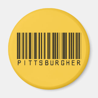 Íman Código de Barras Pittsburgher