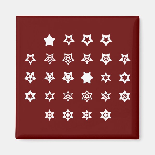 Íman Código de código de codificação de símbolos ABC pa (Frente)