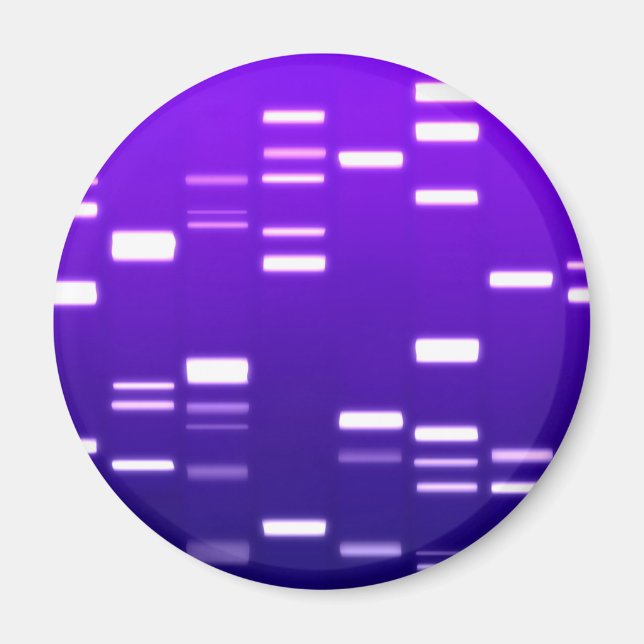 Íman Código Genético DNA Roxo (Frente)