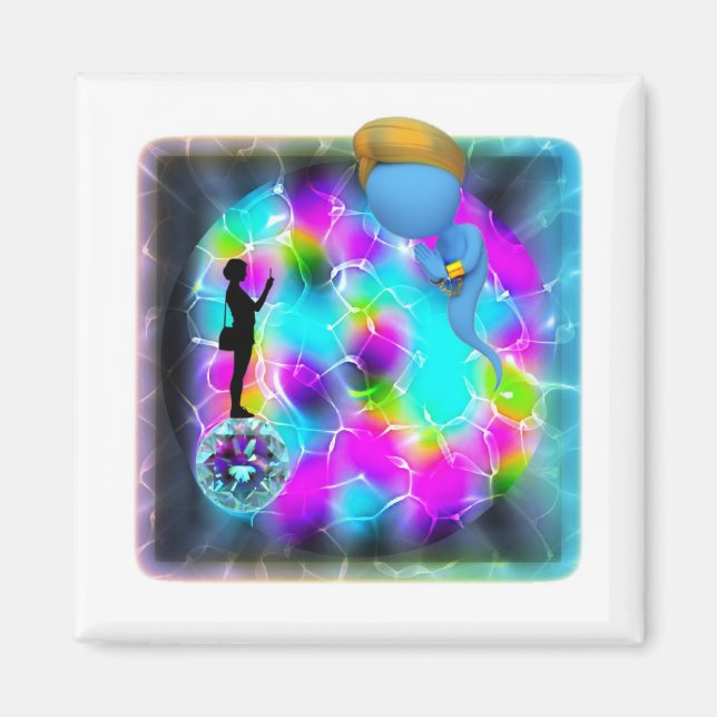 Íman Código Genie (Frente)