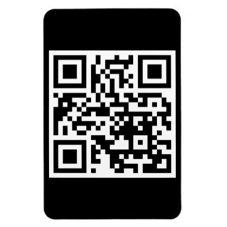 Íman Código QR Apenas Magneta de Fotografia Flexível