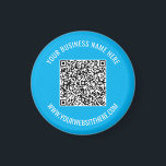 Íman Código QR e Imagem Profissional de Texto Personali<br><div class="desc">Cores personalizadas - Código QR e Texto personalizado Nome profissional personalizado Empresa Personalizado Nome do site do Promocional Suprimentos / Presente - Adicione seu código QR - Imagem ou logotipo / Nome - Empresa / Site ou E-mail ou telefone - Informações de contato / Endereço - Redimensionar e mover ou...</div>
