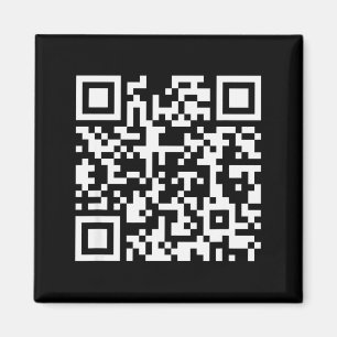 Íman Código Qr Engraçado Não Seja Uma Pequena Btch Dize
