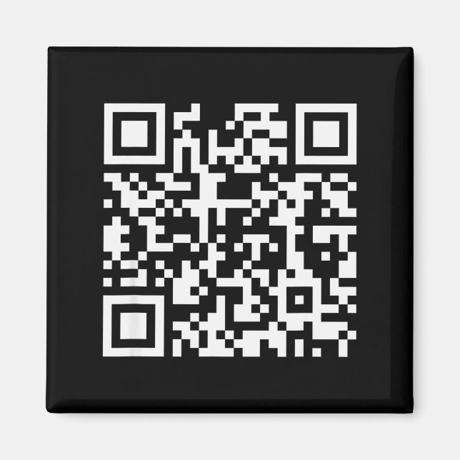 Íman Código Qr Engraçado Não Seja Uma Pequena Btch Dize (Frente)