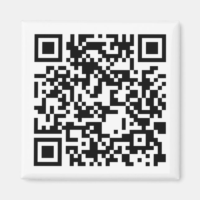 Íman Código Qr personalizado (Frente)