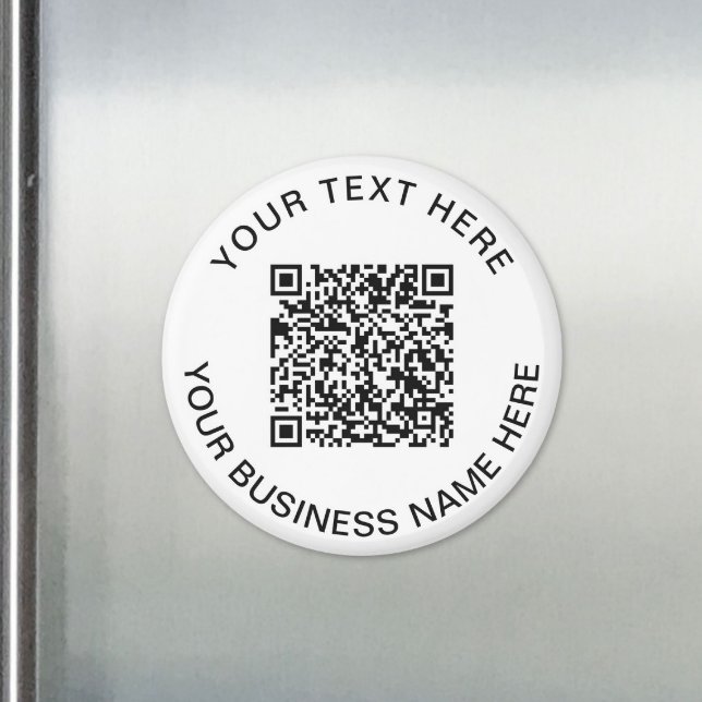 Íman Código QR Promocional (QR Code Promotional Magnet)