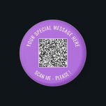 Íman Código QR Seu Texto Surpresa Especial Oferta de Mí<br><div class="desc">Escolha Cores e Fonte - Imagens com as Informações Especiais sobre o Código QR e o Texto Personalizado Presente do Magnete Moderno - Adicionar o Código QR - Imagem ou Logotipo - Foto / Texto - Nome ou outras informações / mensagem - Redimensionar e Mover ou Remover / Adicionar Elementos...</div>
