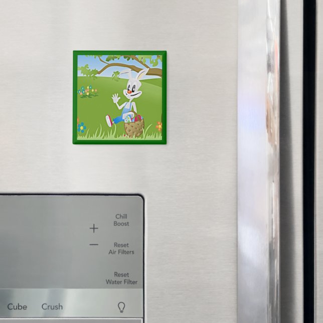 Íman Coelhinho de Páscoa com Ovos (In Situ (Fridge))