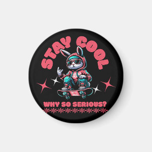 Íman Coelhinho de Skateboard legal