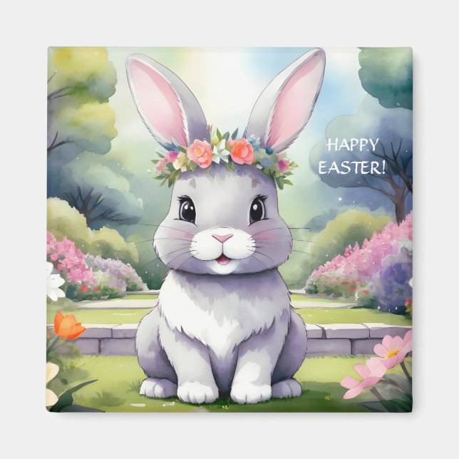 Íman Coelho adorável, Páscoa (Frente)