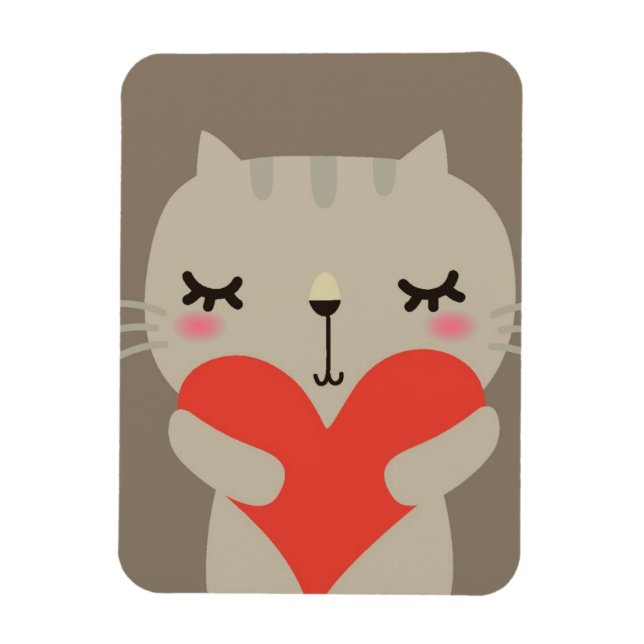 Íman Coelho bonito com amor (Vertical)