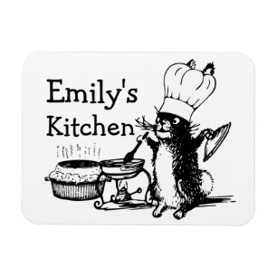 Íman Coelho bonito do cozinheiro chefe