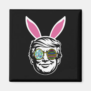 Íman Coelho da Páscoa Feliz Trump Caça ao Ovo Primavera
