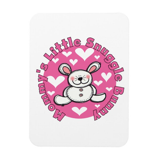 Íman Coelho do Snuggle da mamã pouco (Vertical)