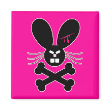 Coelho Emo Mau Ossos Cruzados