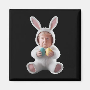 Íman Coelho Engraçado Páscoa Trump Meme Feliz Dia de Pá