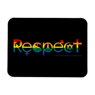 Íman Coexistir com Respeito Orgulho Gay