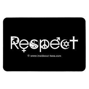 Íman Coexistir com Respeito - Paz Bondade & Tolerância