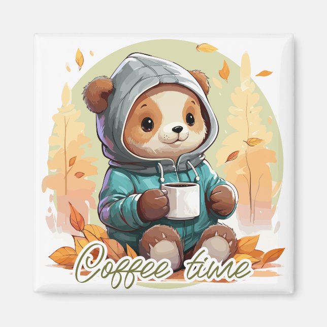 Íman Coffee time (Frente)