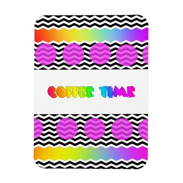 Íman COFFEE TIME Refrigerator  (Vertical)