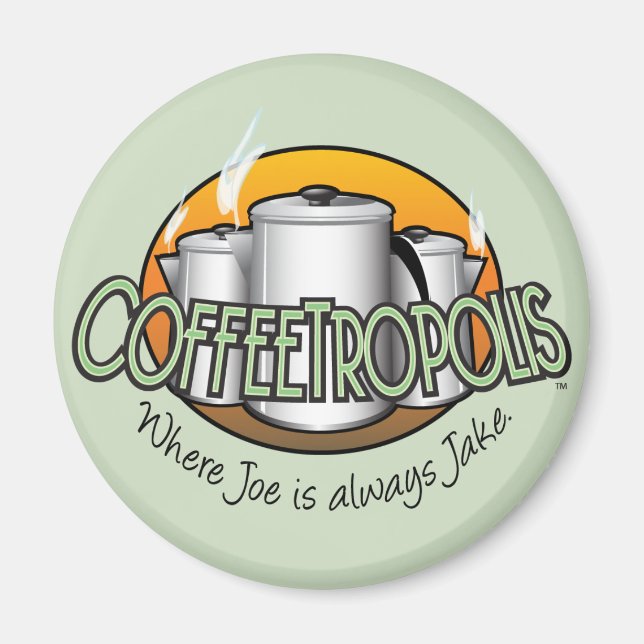 Íman Coffeetropolis Magnet (Frente)