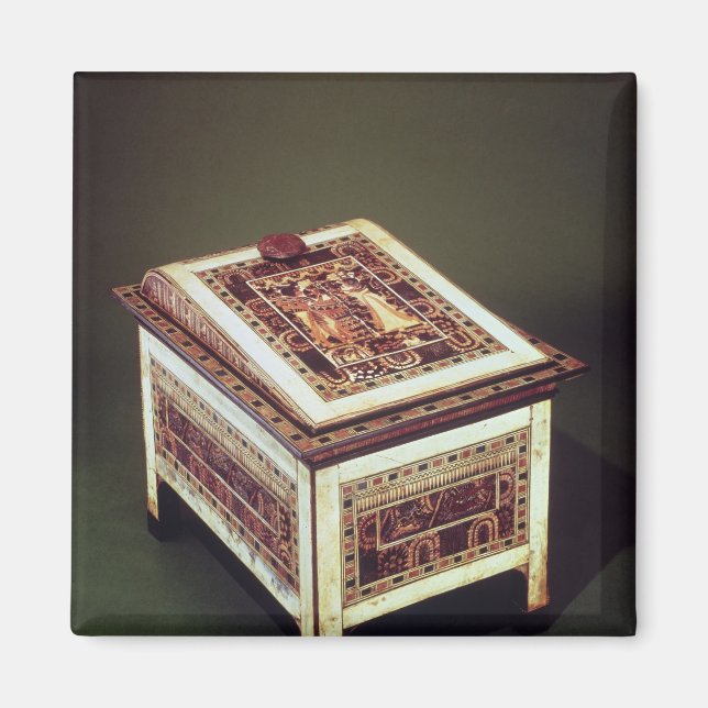 Íman Coffer, do Túmulo de Tutankhamun (Frente)