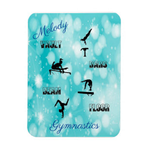 Íman Cofre de Ginástica, Bares, Feixe, Personalizado n