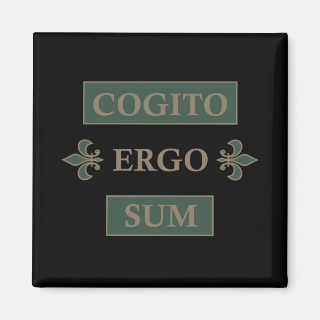 Íman Cogito ergo sum (Frente)