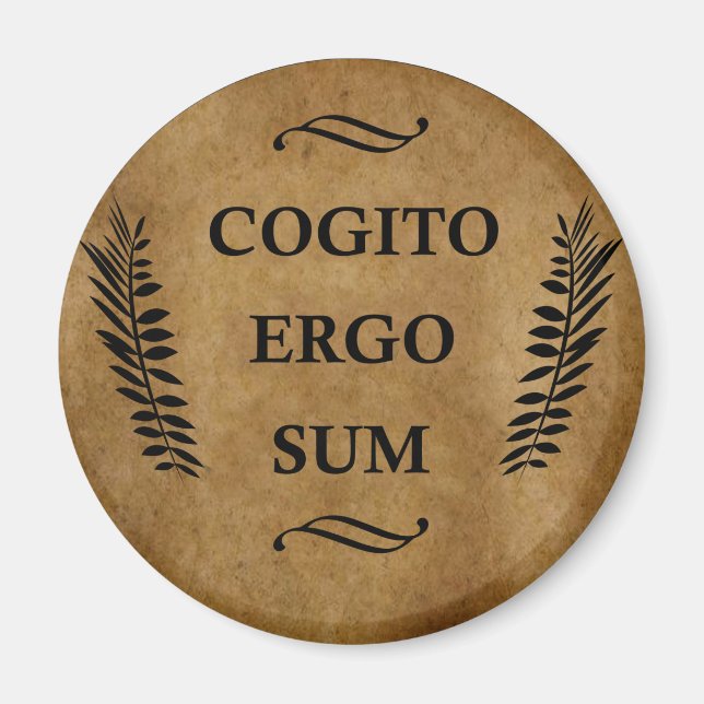 Íman Cogito ergo sum (Frente)