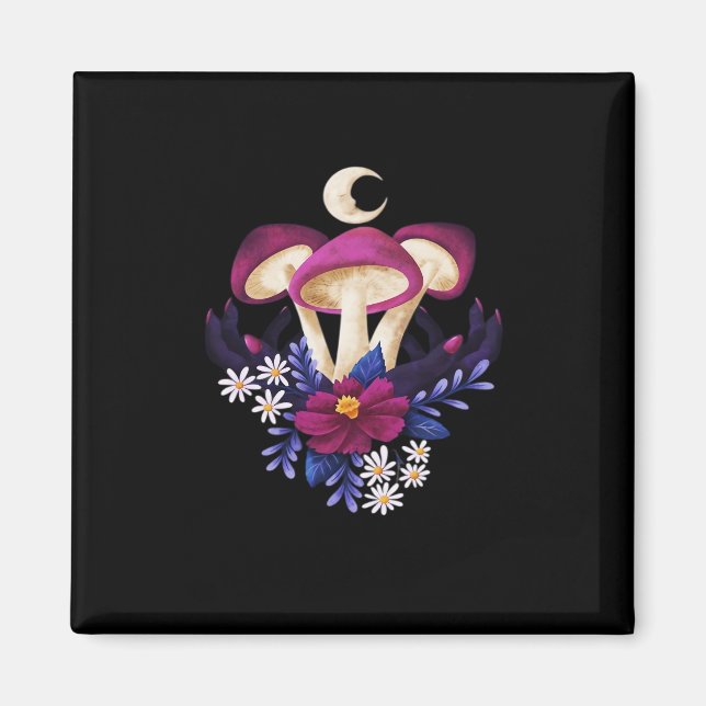 Íman Cogumelos Whimsigothic Clássicos (Frente)