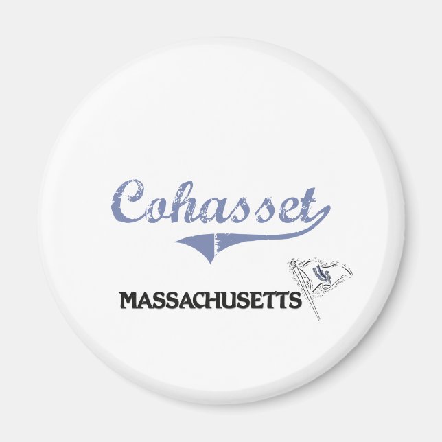 Íman Cohasset Massachusetts City Classic (Frente)