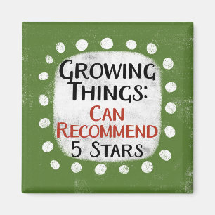 Íman Coisas Crescentes Gardening Magnet Frigorífico