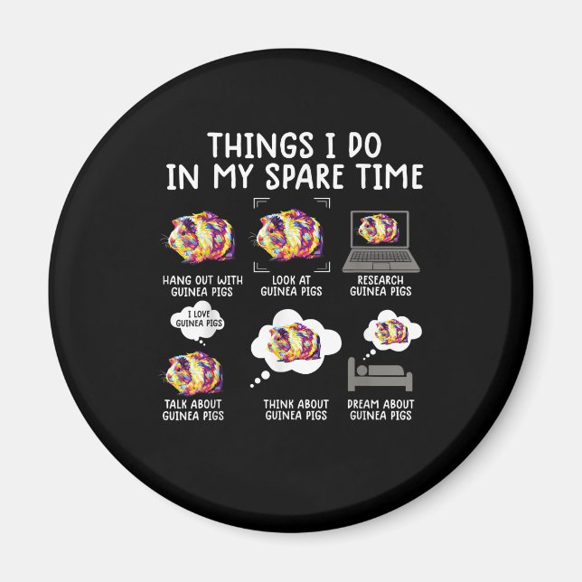 Íman Coisas Engraçadas Que Eu Faço No Meu Tempo Livre (Frente)