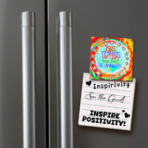 Íman "Coisas Grandes" Magneta de Inspirividade