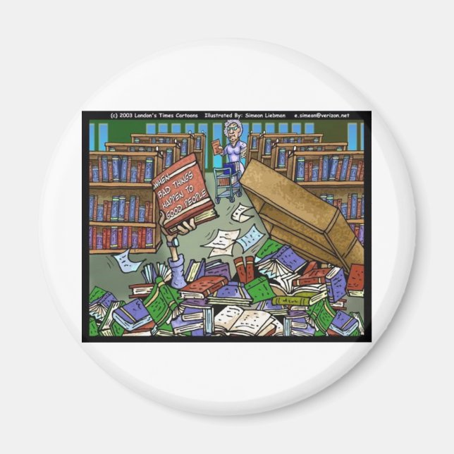 Íman Coisas ruins acontecem 2 presentes bons e divertid (Frente)