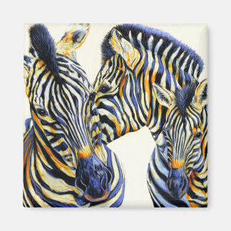 Íman Coisas Selvagens - Zebras Vibrantes