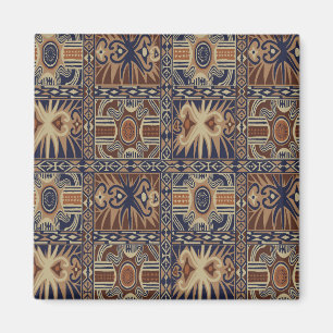 Íman Colagem Contemporâneo Tribal Africano