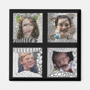 Íman Colagem da foto das Adicionar-Seu-Fotos 4